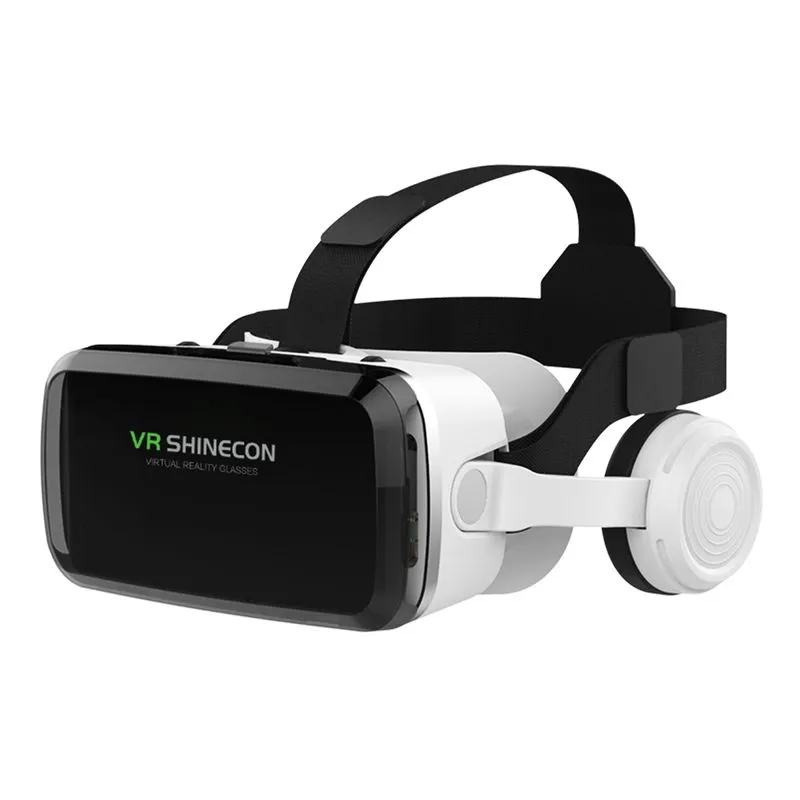 Óculos de Realidade Virtual Branco VR Shinecon Óculos de Realidade Virtual Sexy Import