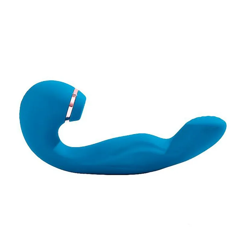 Vibrador de Ponto G e Clitóris com Dedilhar e 7 Modos de Pulsação Sexy Import