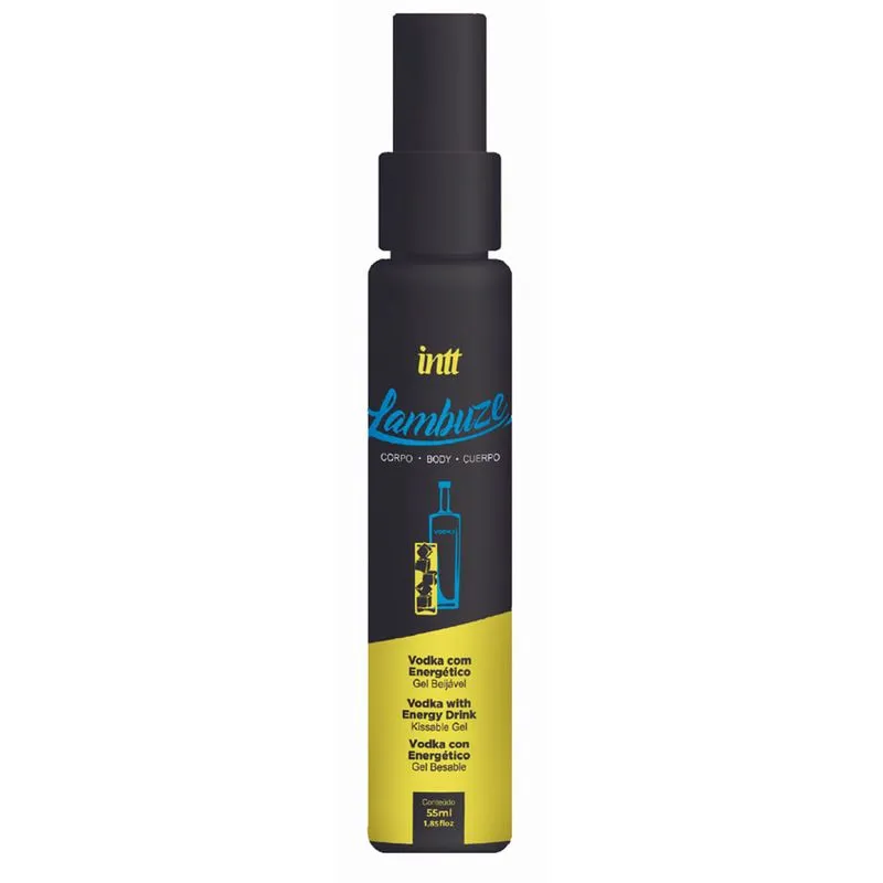 Lambuze Gel Beijável Hot Para Massagem 55ml Intt