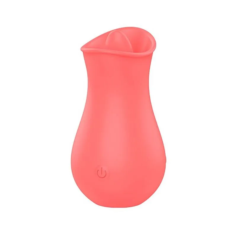 Lira Vibrador de Clitóris com Língua em Formato Rosa e 10 Modos de Estimulação Sexy Import