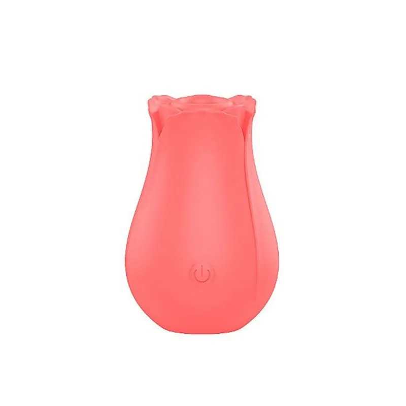 Dina Vibrador em Formato de Rosa com 10 Modos de Sucção Sexy Import