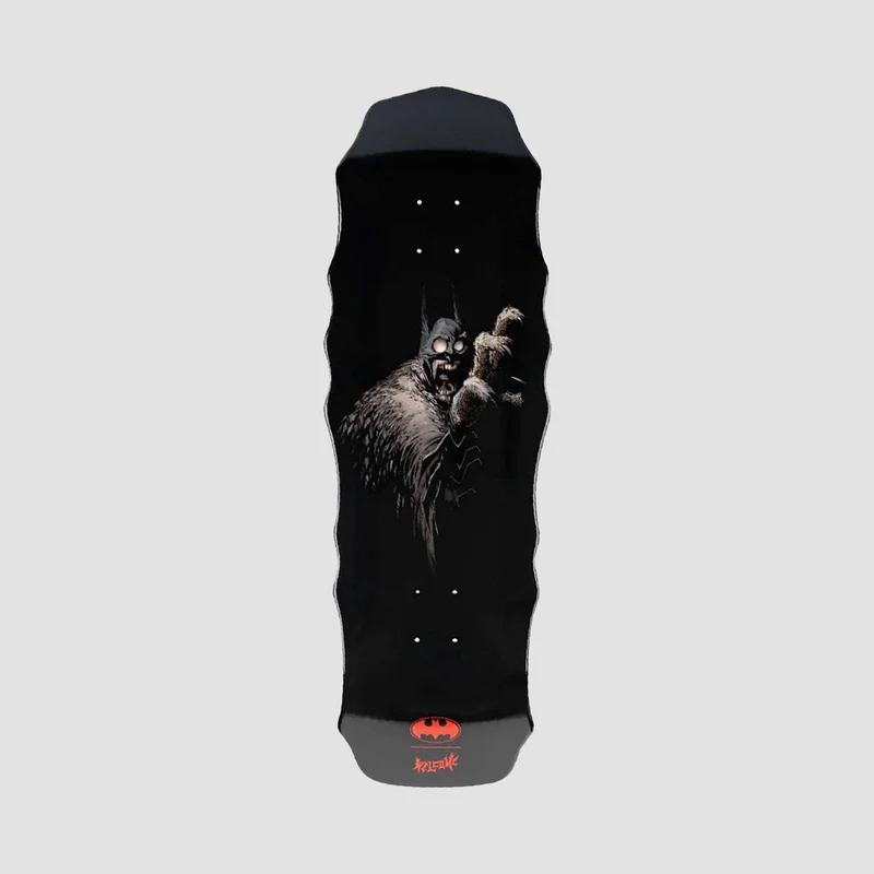 Welcome X BATMAN Shadow Series Batmonster on Widow Skateboard Deck Black Dip - 10" 10.00 Inches / Black Dip