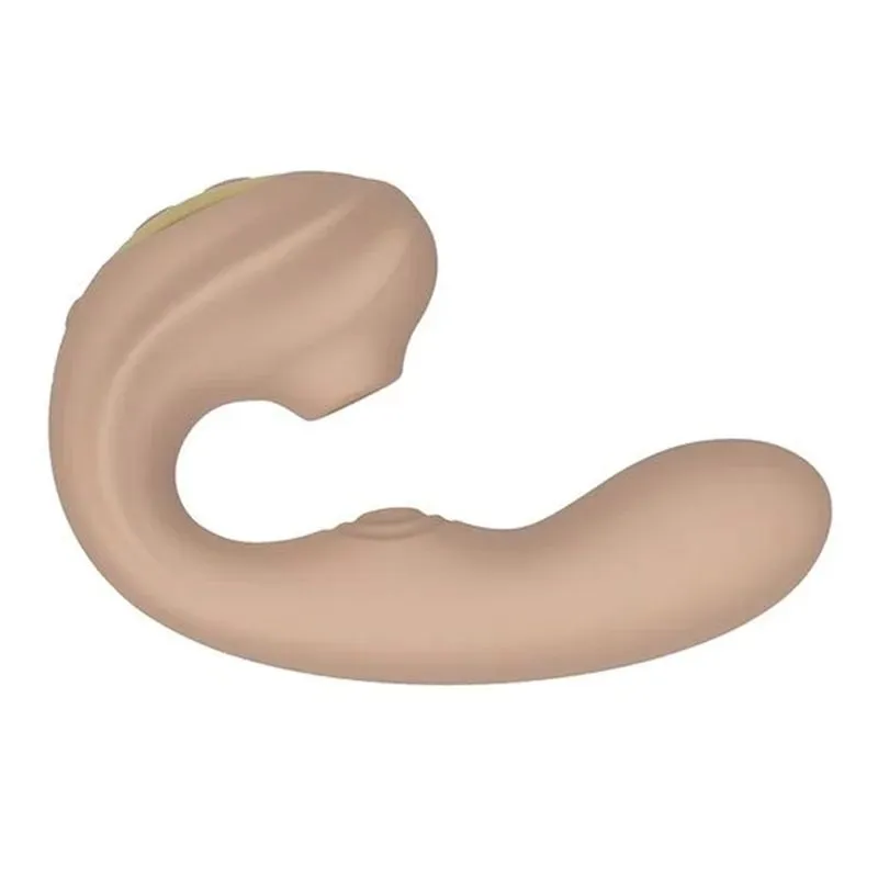 Orgasmic Vibrador Ponto G com 7 Modos de Onda de Pressão e Impulso Linha Wellness Intt