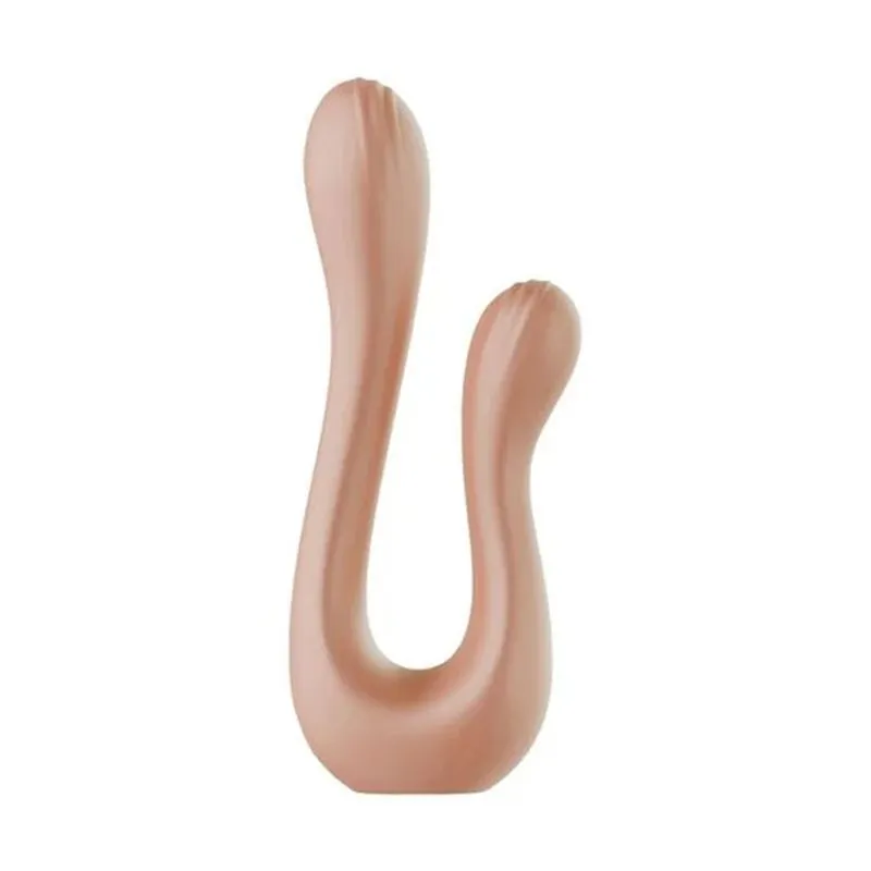 Double Passion Vibrador Duplo Flexível Linha Intt Wellness Multivelocidade