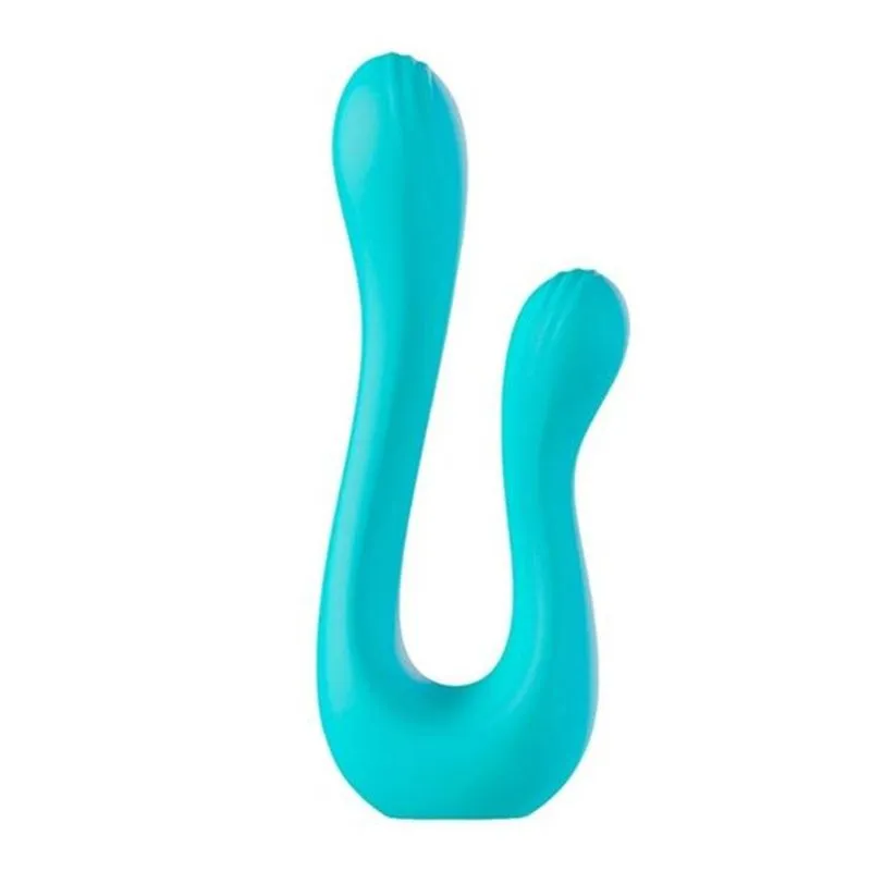 Double Passion Vibrador Duplo Flexível Linha Intt Wellness Multivelocidade