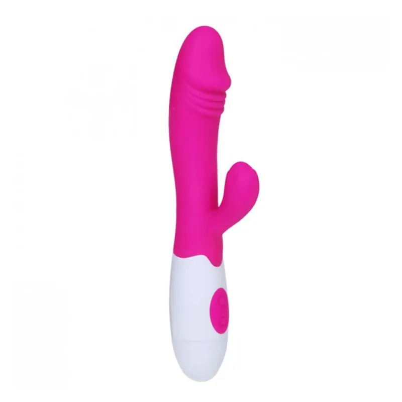 Vibrador com Estimulador de Clitóris 3R Import Female Vibrator Estimulador Clitoriano com Glande e 10 Modos de Vibração 3R Import