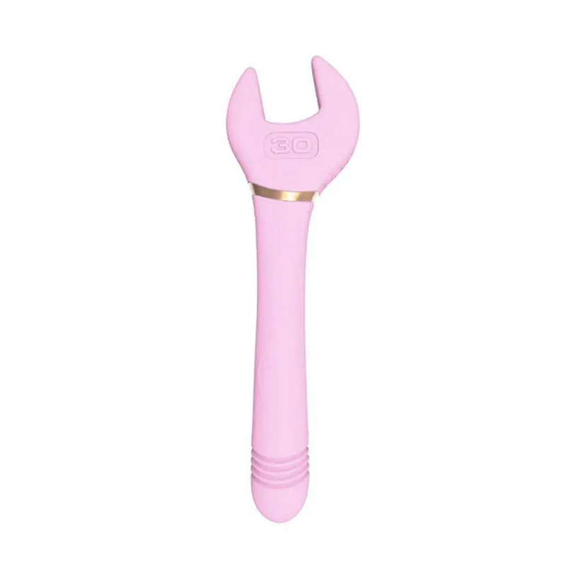 Vibrador Recarregável Formato Ferramenta com Função Vai e Vem 3R Import
