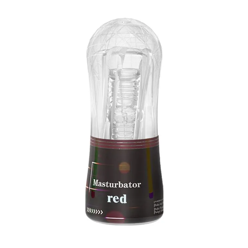Masturbador Masculino Crystal Com Interior Texturizado 3R Import