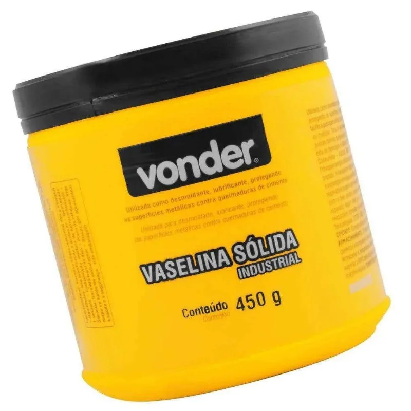 Vaselina Industrial Sólida 450g 5160450000 Vonder