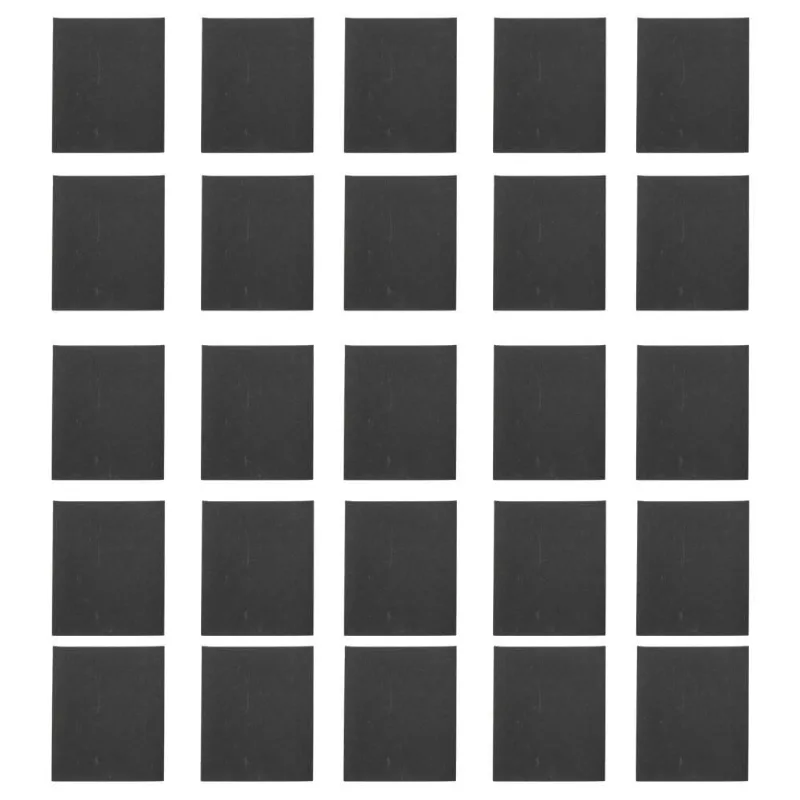 Kit Com 25 Folhas De Lixa Black For Stone 230x280mm Grão 100 Bosch
