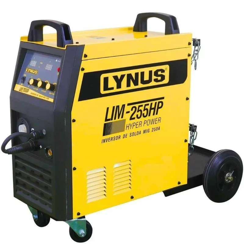 Máquina De Solda Inversora Multiprocessos LIM-255 MIG TIG MMA 220V Lynus