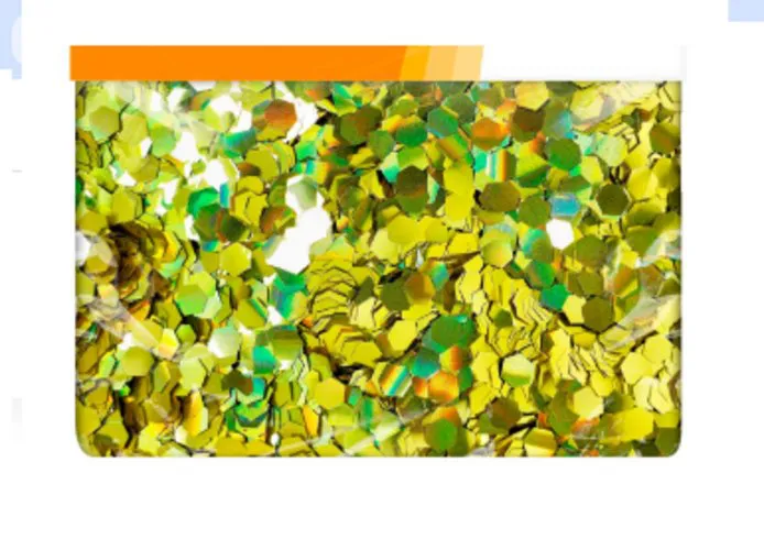 CONFETE FESTA HEXAG DOURADO 20G