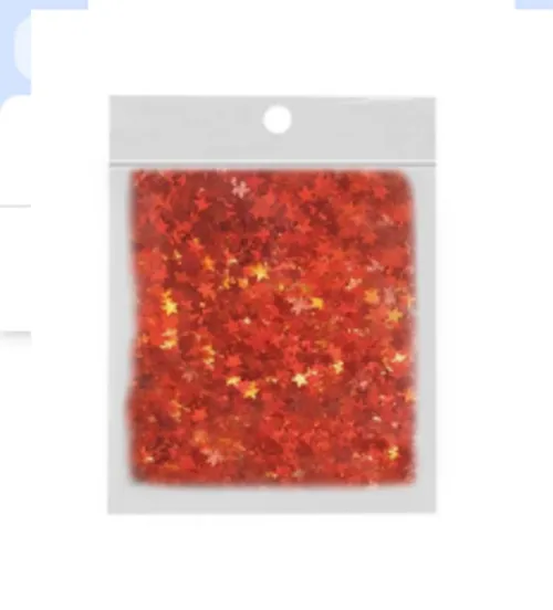 CONFETE FESTA MINI ESTRELA VERMELHA 20G