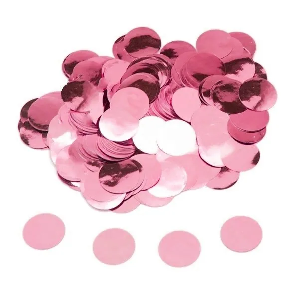 CONFETE FESTA REDONDO ROSA 20G