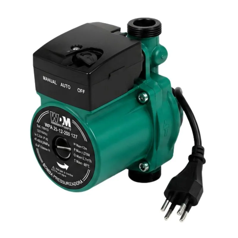Bomba Pressurizadora Wpa 25-12-200 270w Monofásica 127v Wdm-110v