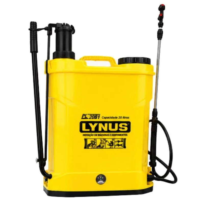 Pulverizador Costal 20L a Bateria PL-20B1 12V 8AH Lynus