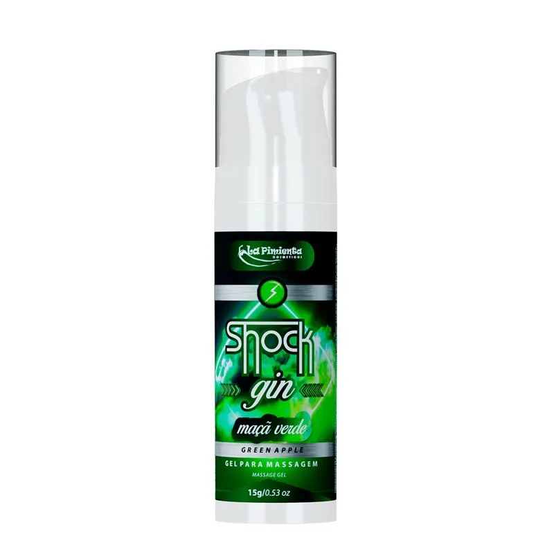 Shock Gin Excitante Elétrico Beijável 15g La Pimienta