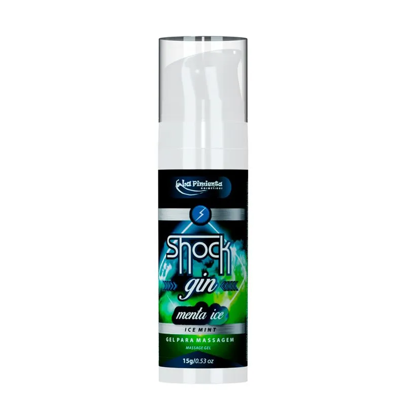 Shock Gin Excitante Elétrico Beijável 15g La Pimienta