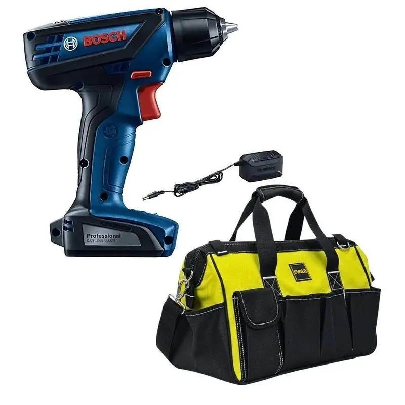 Parafusadeira Furadeira Bosch Profissional Gsr1000 12v 120w Inox Bivolt
