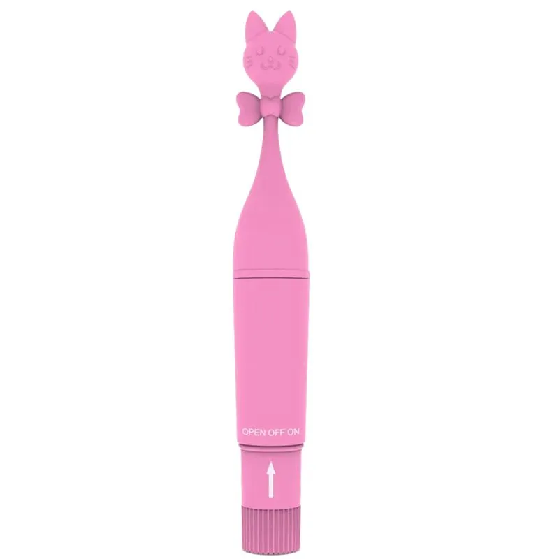 Vibrador Personal Gatinho a Pilha com Vibração Única Our Moment Import