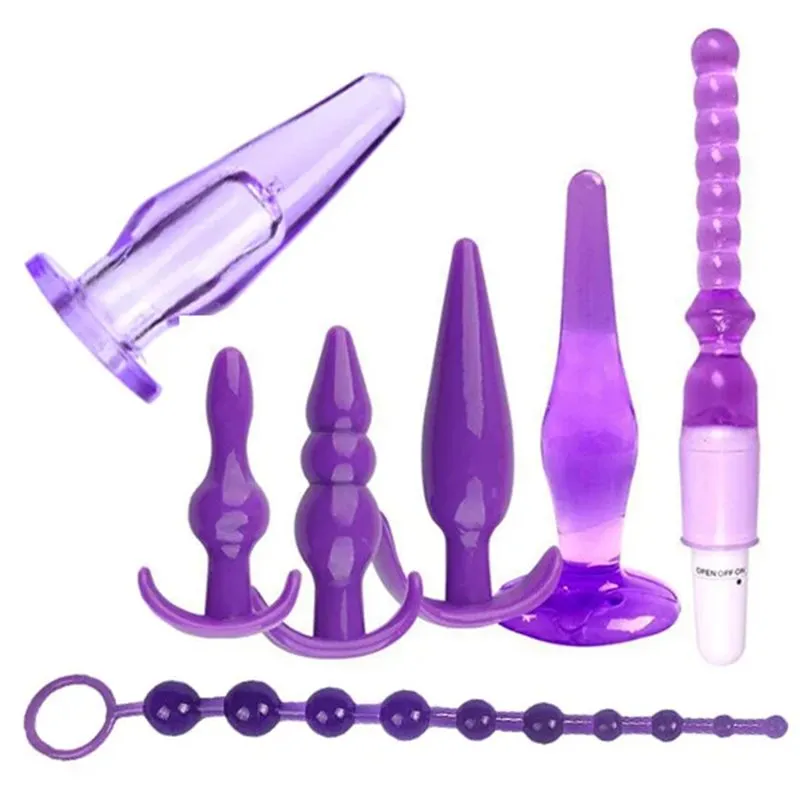 Kit Plug Anal com 7 Peças Our Moment Import