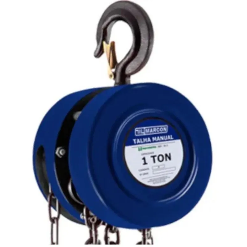 Talha Manual 1 Ton Com Corrente De 3m TA-3 Marcon
