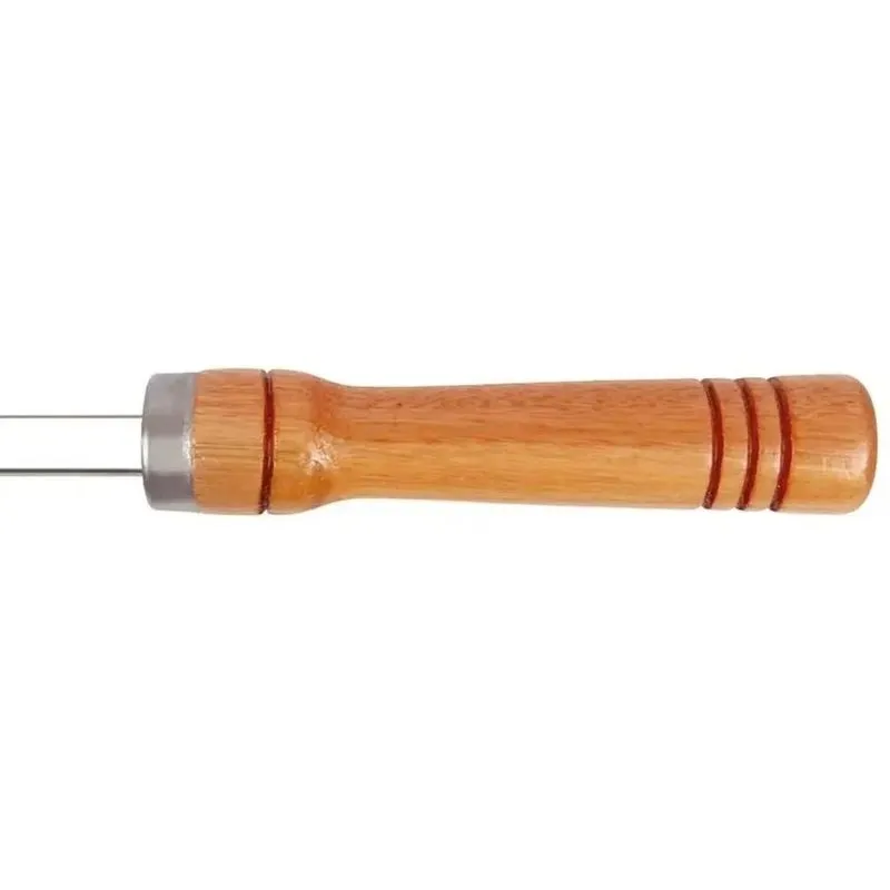 Kit 2 Espetos de Alumínio Simples para Churrasco 1m MOR