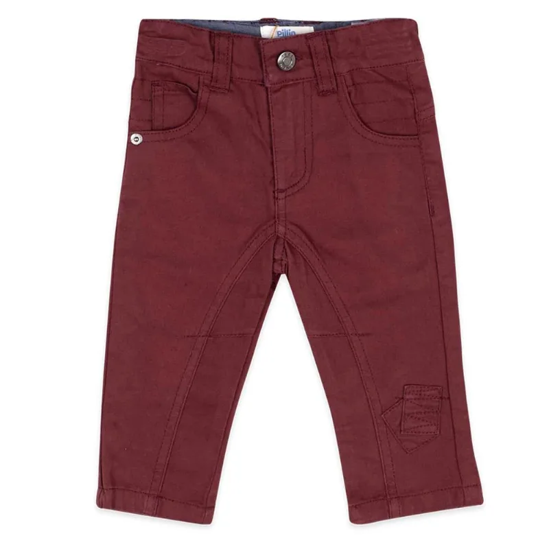 Pantalón Bebé Pillin PVR826 Pantal?n Bebé Pillin PVR826 Burdeo Talla 18M