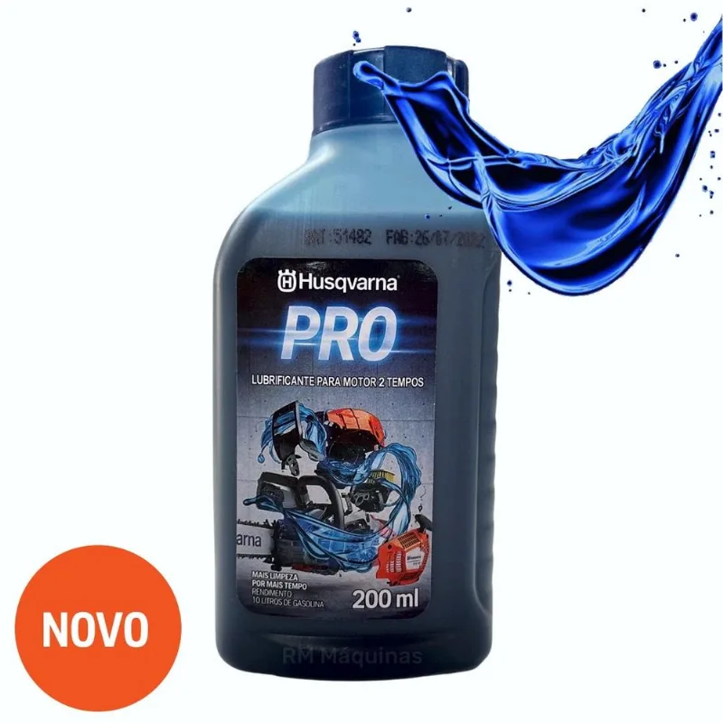 Óleo 2 Tempos 50:1 Husqvarna Pro 200ml