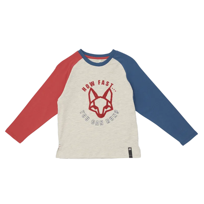 Polera Niño M/L Pillin PVV621 Melange 6