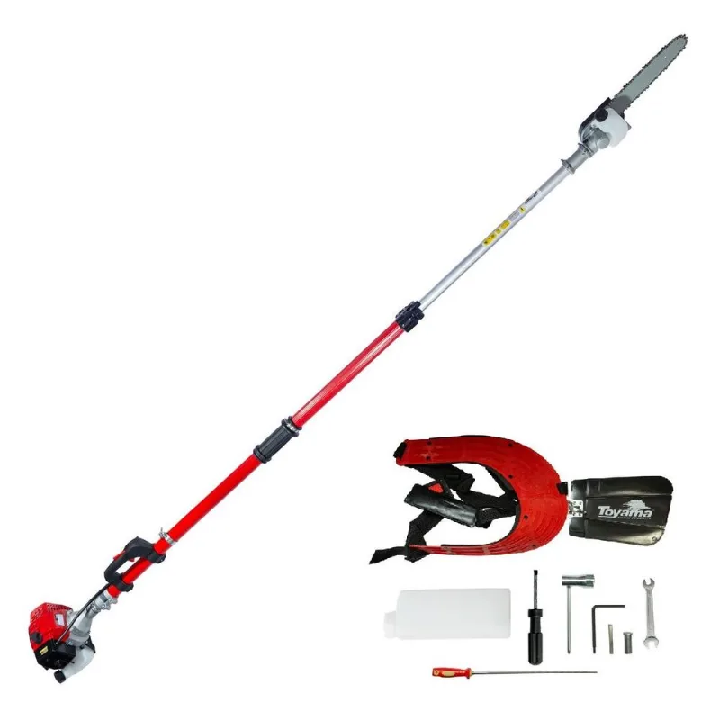 Motopoda À Gasolina Toyama Tpp33tx 1,2hp Sabre 10" E Corrente 3/8"