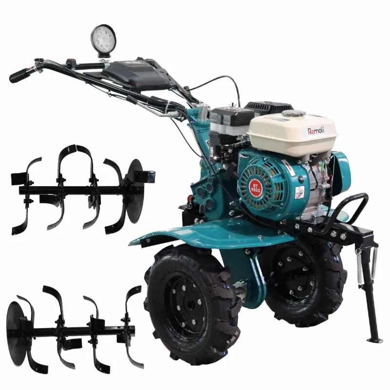 Motocultivador A Gasolina Remoli Rt950g 7hp Com Rotativas 950mm