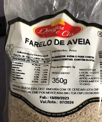 Farelo de aveia