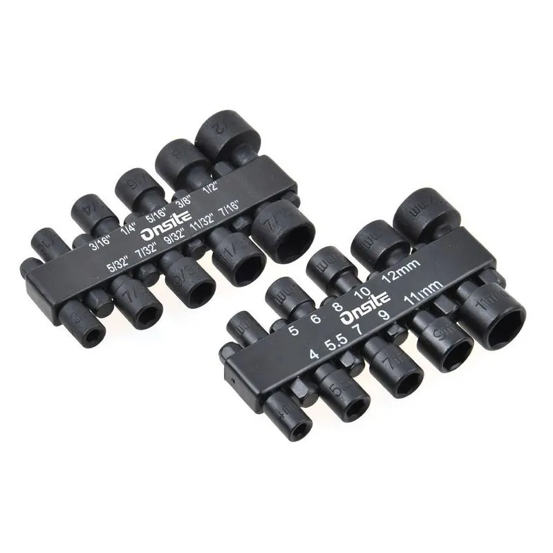 Jogo 20 Bits Canhão Impacto 5/32-1/2 4-12mm (702752) Onsite