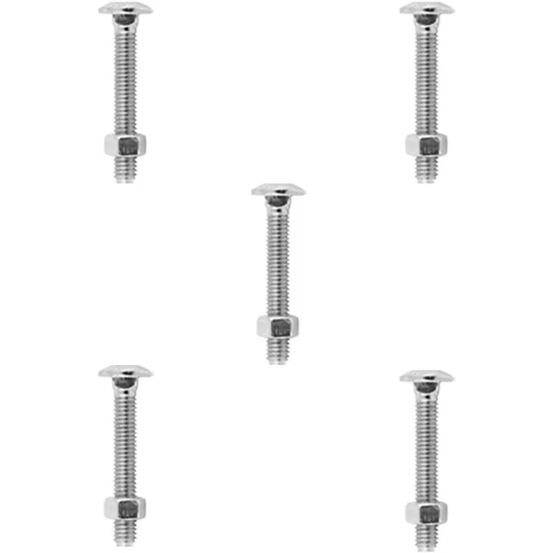 Kit Parafuso Francês Com Porca 5/16'' x 6'' - 53,0017 (Com 5 Unidades) - Nord