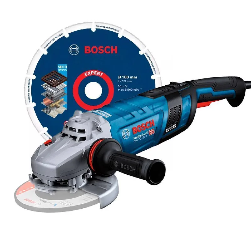 Esmerilhadeira Angular Gws 30-230B Com Disco De Corte Bosch