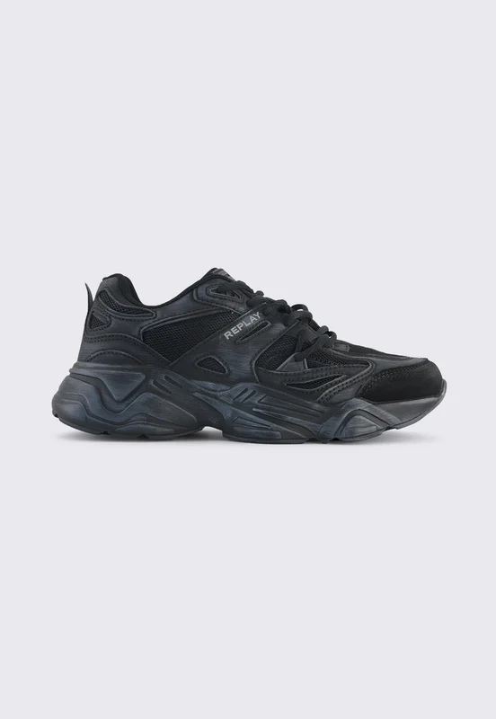סניקרס לגברים KUBIX בצבע שחור BLACK / 44