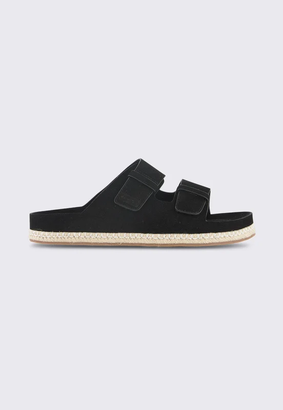 כפכפים לגברים KIRO בצבע שחור BLACK / 44