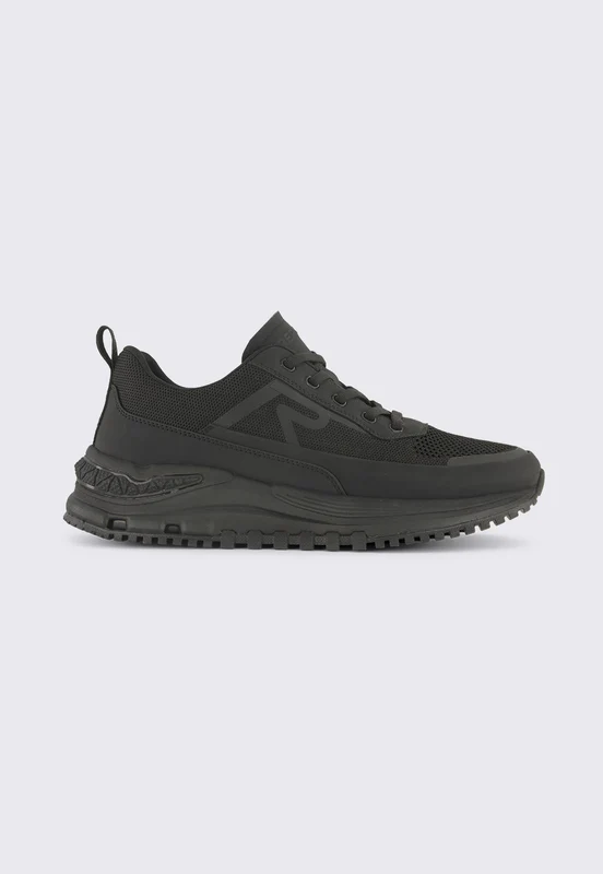 נעלי סניקרס FLUX לוגו בצד לגברים BLACK / 42