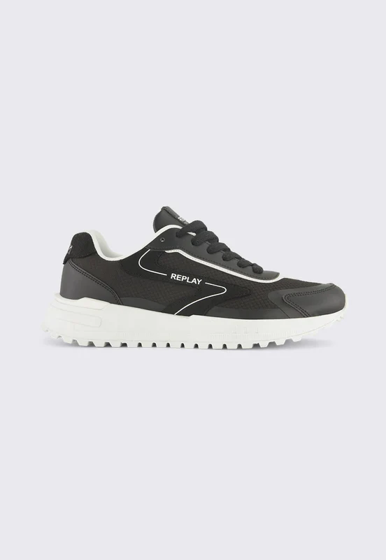 נעלי סניקרס OTHIS רטרו לגברים BLACK / 44
