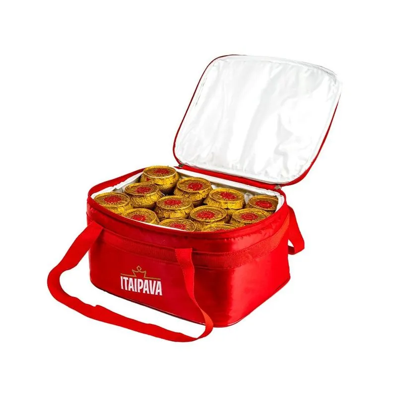 Kit 12 Cervejas Itaipava + Bolsa Térmica Itaipava 12 Latas