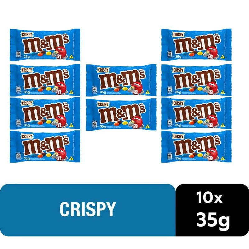 10x M&m's Crispy