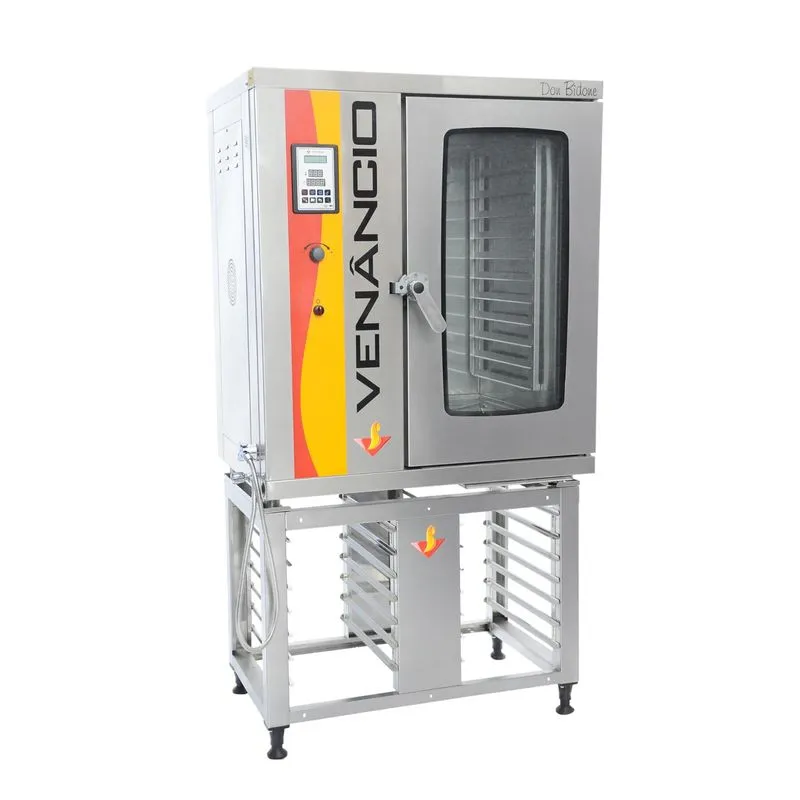 Forno Combinado a Gás 20 GN Linha Don Bidone - Venâncio FCDB20G
