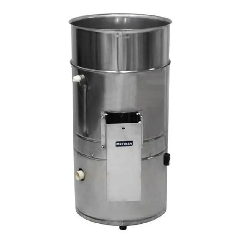 Descascador De Batatas 10kg Aço Inox Selo Inmetro - Metvisa