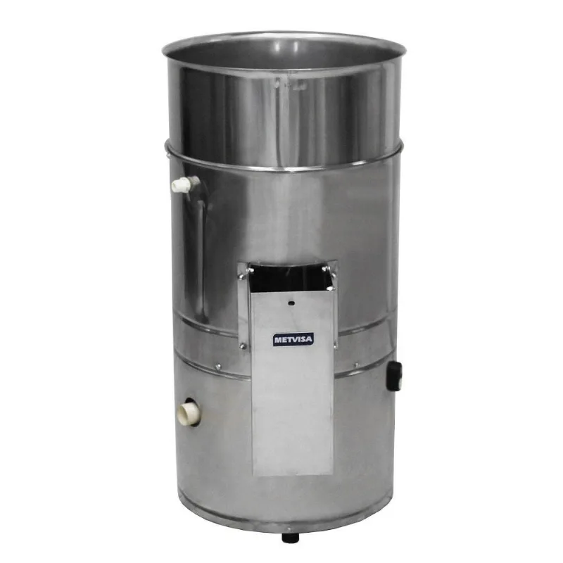 Descascador de Batatas 6kg Aço Inox Selo Inmetro - Metvisa