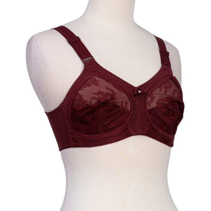 Belleza Lingerie Dourine League Bra - Maroon 004 36 / C