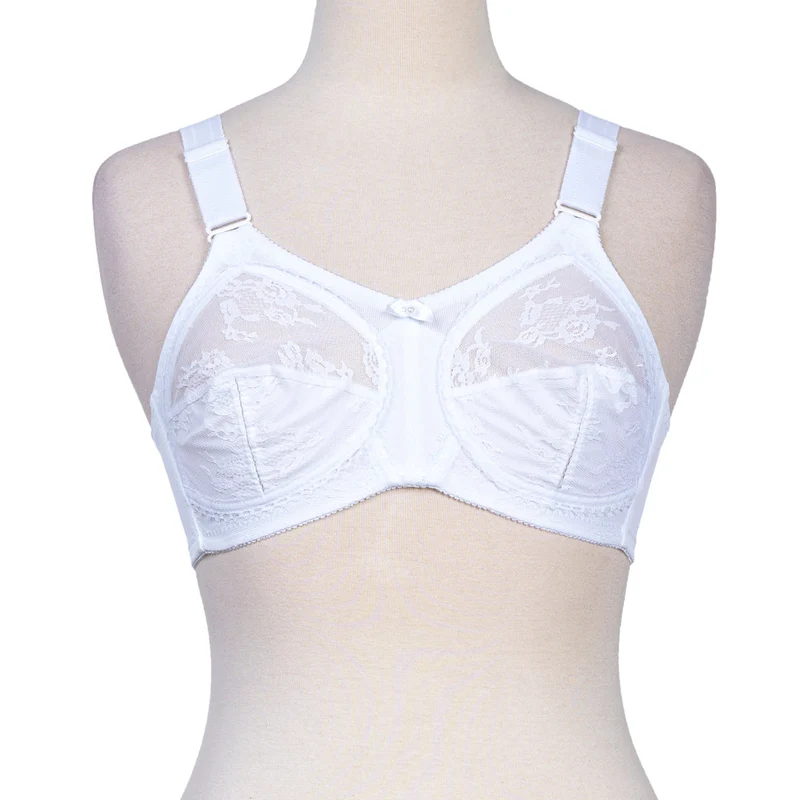 Belleza Lingerie Dourine League Bra - White 004 38 / E