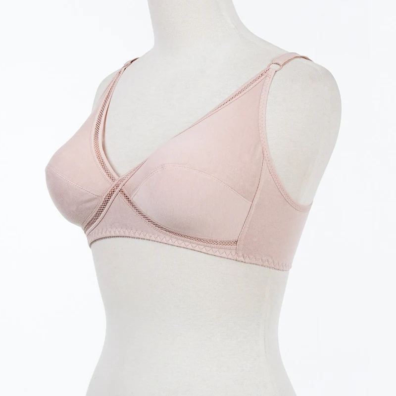 Belleza Lingerie Cotton Lift Bra - 001 Skin / 34C