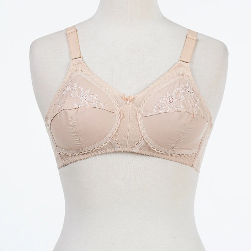 Belleza Lingerie Classic Cotton Bra - Skin 38 / E