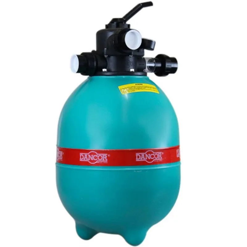 Filtro para Piscina DFR-12 p/ Bomba 1/3 cv - Filtra Até 30.400 Litros de Àgua dancor